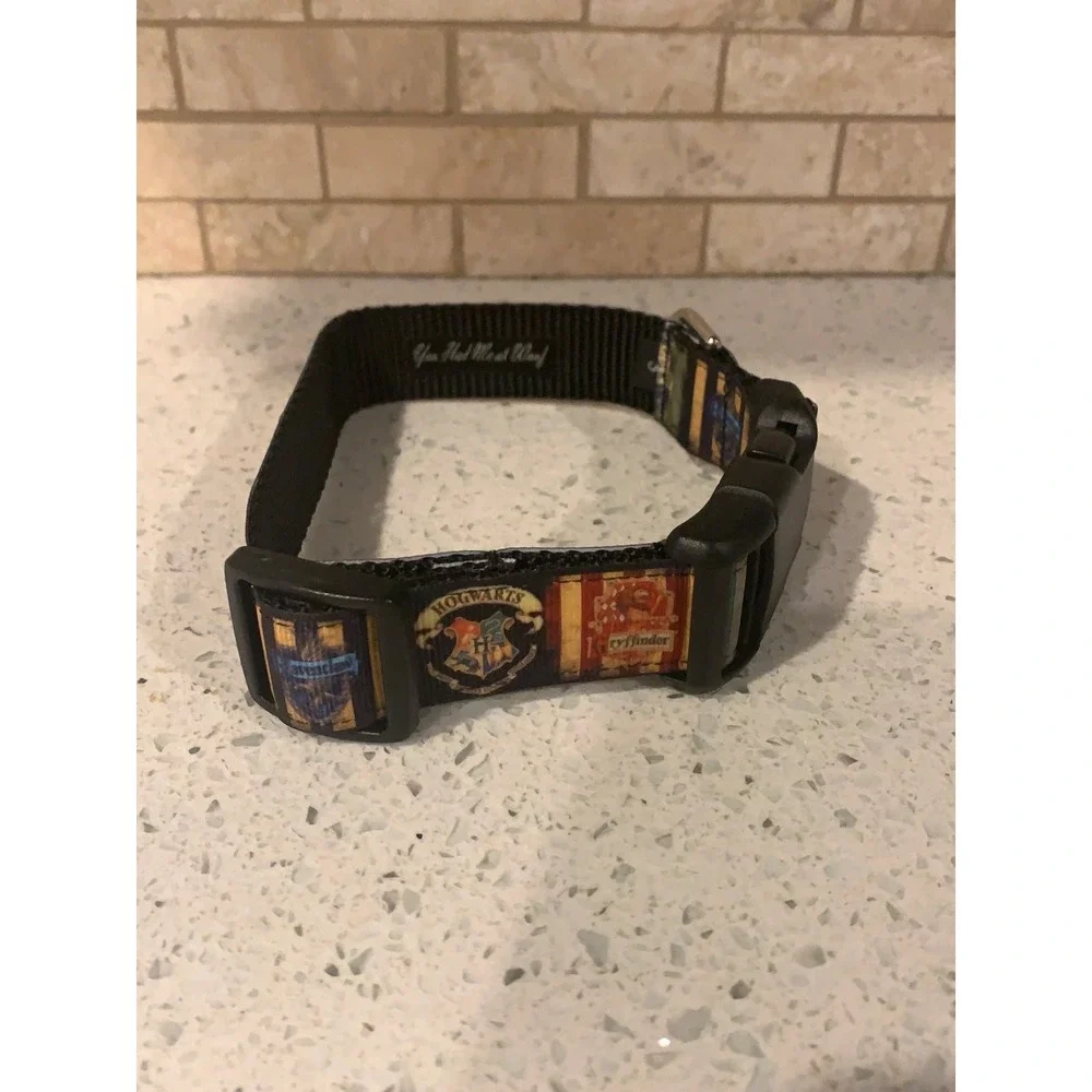 Harry Potter Adjustable Dog Collar Pet Collar Hogwarts Bu